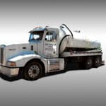 Duck Septic Before Paint Job, All Pro Truck Body Shop semi painting