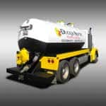 Duck Septic Post Paint Job, All Pro Truck Body Shop