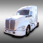 Kenworth Truck With Body Damage, Semi Painting