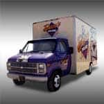 Daves Autobody Truck Painted
