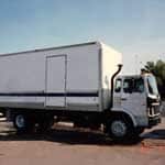 Holsum Box Truck Being Painted