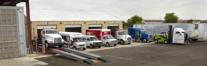 Front of All Pro Truck Body Shop